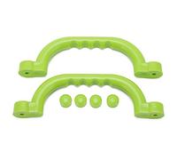 Generic Manijas de Seguridad sin Zanjas, Accesorios de Maniobra Manual para Niños, Accesorios de Montaje de Manijas de Escaleras con 4 Bloques para Estructuras de Escalada