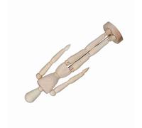 Generic Maniquí de Artista de Madera con Articulaciones Articuladas y Soporte Modelo de Dibujo de Figura Flexible para Estudio de Bocetos y Referencia Artística Maniquí de Madera para Artistas