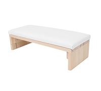 Generic Mano del Cojín de las Uñas, Palma Suave de la Palma de la Flexible para el Técnico de Uñas Uso en el Hogar Salón de Arte de en el Hogar (WHITE)