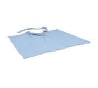 Generic Mantón de Lactancia de Algodón Elegante Funda de Lactancia de Doble Capa para Madres 70 X 100 Cm (BLUE)