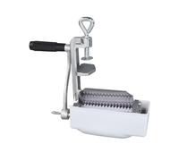 generic Máquina Ablandadora y Cortadora de Carne Manual de Aleación de Aluminio de Primera Calidad con Abrazadera de Mesa, Rodillos de PP de Grado Alimenticio para Carne de Res, Cerdo,