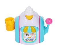 Generic Máquina de Burbujas para Niños, Juguete para Hacer Burbujas de Espuma con Forma de Helado para Bañarse, Estantes de Fácil Acceso para Niños y Adultos