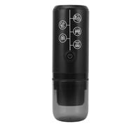 Generic Máquina de café Eléctrico Recargable Portátil Al Aire Libre Inalto de 17 -bar -impreso Cervecero para la Oficina Domiciliaria, ABS/plástico 1 Unidad (BLACK)
