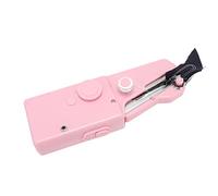 Generic Máquina de Coser Eléctrica de Mano para Coser y Remendar Ropa Portátil en Casa o de Viaje, Diseño Compacto de ABS con 23 Accesorios (PINK)