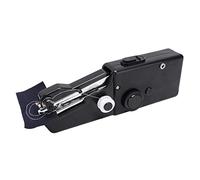 Generic Máquina de Coser Eléctrica de Mano para Coser y Remendar Ropa Portátil en Casa o de Viaje, Diseño Compacto de ABS con 23 Accesorios (BLACK)