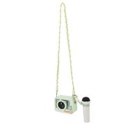 Generic Máquina de Karaoke Bluetooth Transparente Portátil con Sonido HiFi para Reuniones Domésticas y Al Aire Libre, Compacta y Ligera (Green)