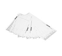 Generic Máquina de Tejer Suave y Duradera Tarjeta Perforadora de Flores Plástico de Estilo Rico para KH868 KH860 KH881 KH891 KH892 15 Piezas Herramienta Necesaria para el Hogar