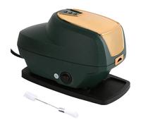 Generic Máquina eléctrica de espuma caliente de 110 V, oro verde, con cepillo, base antideslizante, calentamiento rápido, para afeitado