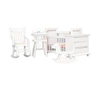 Generic Maravilloso Conjunto de Modelos de Muebles de Casa de Muñecas 1:12, Gabinete de Silla de bebé Realista, Regalo para Artes y Manualidades, Material de Abedul Ecológico, Decoración de Sala de