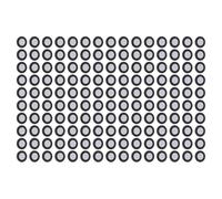 Generic Marcadores de Escaneo 3D de 150pcs para Escáner 3D, Marcadores de Punto de Referencia de Puntos 3D de 6 Mm ID de 10 Mm OD para Escaneo 3D, para un Seguimiento óptico Preciso
