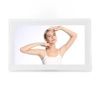 Generic Marco de Imagen Digital Inalámbrico 15.6 Pulgadas HD Touchsid Smart Frame para el Hogar, con ROM 1G DDR3 RAM 32GB, Adecuado para Todas Las Edades (Enchufe de la UE)