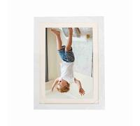 Generic Marco de Imagen Digital, Regalos de Cumpleaños de Broamos para Mujeres con Tres Uñas sin Trazadas de 1 Pulgada para Amigos y Familiares (White)