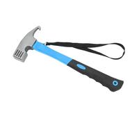 Generic Martillo de Garra de Hierro con Diseño de Pico de águila, Agarre Cómodo para Clavar y Actividades Al Aire, Versátil para Acampar, 1 Pieza (BLUE)