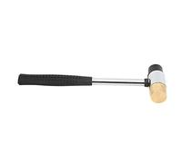 Generic Martillo de Guitarra con Cabeza de Latón de Plástico, Herramienta Multifuncional para bajo, Ukelele, Accesorios para Instrumentos Musicales para Guitarrista, Plástico + Metal, Negro, 3,1x9,2
