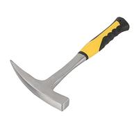 Generic Martillo de Pico de Pato de Ladrillo para Estudio Geológico, Cabezal Tratado Térmicamente de Acero con Alto Contenido de Carbono Resistente a Impactos para Medición de Dureza de Roca, (talla