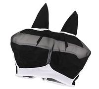 Generic Máscara Antimoscas Desmontable con Orejas, Malla Suave y Protección UV para un Uso Cómodo, Ideal para Montar Al Aire (S)