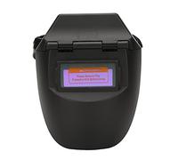 Generic Máscara de Soldadura Fotoeléctrica, Diseño de Concha Reforzada Ajustable (BLACK)