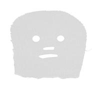 Generic Mascarilla Facial de Gasa de 100 Piezas, Mascarilla Facial de Gasa Blanca Desechable Precortada Suave con Hilo Uniformemente Dispuesto para Salones de Belleza y Cuidado de la