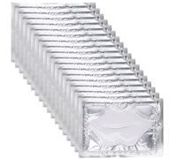 Generic Mascarilla Labial en Gel Hidratante Colágeno 25 Piezas para Labios Secos y Antiarrugas Cuidado Intensivo y Protección Uso Diario y Viaje Color Blanco