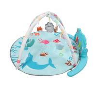 Generic Matina de Tiempo de Barriga, Mat Play Baby Baby Play Gym Musical Learning Time Time Activity Mat 2 In 1 Gym Piano Activity