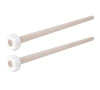 Generic Mazo de Martillo de Gong Pequeño de Madera de Arce, Accesorio de Percusión Profesional para 28-36 Gong, Adecuado para Multitud, Ligero, 2 uds.