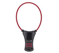 Generic Medición Portátil sin Contacto Pinza Amperimétrica Flexible Pinza Amperimétrica de CA Multifuncional con Interfaz USB para Electricistas, Amperímetros para Equipos de Prueba