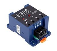 Generic Medidor de Amperios Digital Multifunción 0.3-50A Monitoreo de Corriente en Tiempo Real para Control de Equipos Bomba de Ventilador ABS