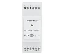 Generic Medidor de Energía WiFi Monofásico con 2 Abrazaderas CT de 80 A para Monitoreo del Consumo de Energía en Tiempo Real en el Hogar