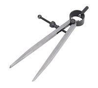 Generic Medidor de Marcado de Resorte Brújula de Espaciado de Acero Al Carbono Duradera para Divisores de Carpintería, Ajuste Rápido para Talleres de Carpintero