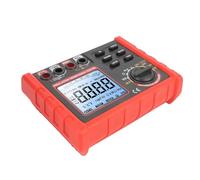 Generic Medidor de Ohmios Digital, Funda Protectora de Silicona, Soporte Plegable, Probador de Resistencia de Apagado Automático para Transformadores, Motores, Medición de Aislamiento