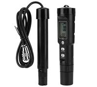 Generic Medidor de Oxígeno Disuelto Digital Portátil con Detección de Temperatura para Pruebas de Piscina Elegante Cable ABS de 3,8 Pies