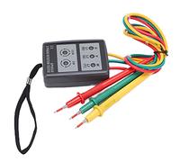 Generic Medidor de Rotación de Fase Portátil LED Industrial Probador de Secuencia Trifásica para Electricistas Material de PC