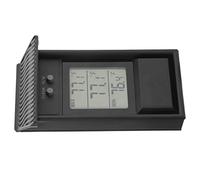 Generic Medidor de Temperatura Termómetro Digital Impermeable para Exteriores para Invernadero de Jardín, Medidor de Temperatura de Alta Precisión para Colgar en la Ventana, Diseño Duradero ABS,