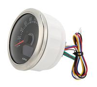 Generic Medidor de Velocidad GPS de 85 Mm de Alta Precisión para Motor de Automóvil RV, Fácil Instalación con Manual Detallado (BLACK)