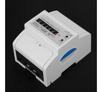 Generic Medidor Digital Monofásico de KWh en Carril Din para de Seguimiento de Energía para Uso Doméstico, Medidor Electrónico de Energía de 220V 4P (20(80) A)