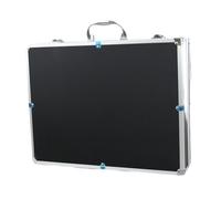 Generic Mic Mic Caja de protección de micrófono inalámbrico a prueba de golpes de almacenamiento de micrófono de micrófono para viajar para viajar, Negro