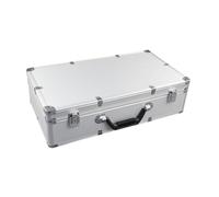 Generic Mic Mic Caja de protección de micrófono inalámbrico a prueba de golpes de almacenamiento de micrófono de micrófono para viajar para viajar, Blanco