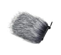 Generic Micrófono Furry Windscreen Screen a prueba de viento Portable Conveniente Uso de micrófono Soft Windjammer Escudo de viento para uso al aire libre, 12cm