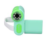 Generic Microscopio para Niños Microscopio DV Portátil 1000X de Bolsillo Portátil, Adecuado para Observaciones de Criaturas Pequeñas, Mejora la Experiencia de Aprendizaje (Green)