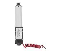 Generic Mini Actuador Lineal Eléctrico Compacto 150N, Protección contra Sobrecarga para Principiantes, de 75 Mm, Aleación de Aluminio (Sin soporte)