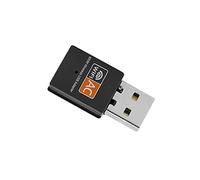Generic Mini Adaptador WiFi de Doble Banda con Transmisión de Alta Velocidad de 600 Mbps para XP Receptor WiFi de Computadora USB OS X para una Experiencia de Velocidad Extrema