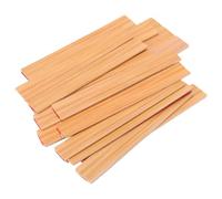 Generic Mini Baldosas de Madera para Pisos, Accesorios para Casa de Muñecas a Escala 1:12 con Respaldo Autoadhesivo para Manualidades, Fabricación de Modelos, Decoración del Hogar (Color roble blanco)