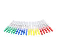 Generic Mini Bola de Acero Inoxidable para Uso Doméstico, Herramienta para Quitar Hilos de 20 Piezas, Ergonómico, Color Rojo