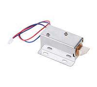 Generic Mini Cerradura Electromagnética Kit Ajustable Resistente a la Corrosión para Gabinete Cajón Ventana Cerradura Eléctrica para Todo Tipo de Puertas y Cajas 6.6x4.3cm Hierro Inoxidable Hierro