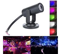 Generic Mini de Luz de Haz Foco LED para Ambiente de Fiesta, Plástico Duradero, Luz Colorida con Efecto de Escenario para Bodas y Eventos, 1 Unidad (B)