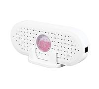 Generic Mini Deshumidificador Eléctrico Absorbente de Humedad Portátil Eficiente para Armario Zapatero, Compacto para Cualquier Entorno Climático, ABS Blanco 5,9 X 2,55 Pulgadas