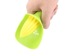 Generic Mini exprimidor manual ergonómico de limón hecho de material PP de grado alimenticio, duradero, seguro, apto para lavavajillas, asas antideslizantes, ligero, tamaño compacto, fácil de