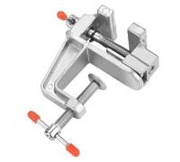Generic Mini Herramienta de Abrazadera de Tornillo Plano, Tornillo de Mesa Portátil de Aleación de Aluminio para Procesamiento de Piezas Pequeñas en el Hogar y la Fábrica
