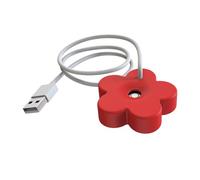Generic Mini Humidificador USB de Escritorio, Atomizador Ultrasónico Portátil para el Hogar, Oficina, Viajes, Hidratación Efectiva de Tamaño Pequeño (rojo)