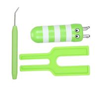 Generic Mini Juego de Telar para Creaciones Artísticas Tejidas a mano. Regalo Ideal para Entusiastas del bricolaje.